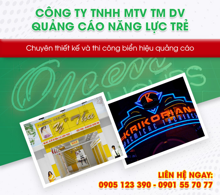 CÔNG TY TNHH MTV TM DV QUẢNG CÁO NĂNG LỰC TRẺ